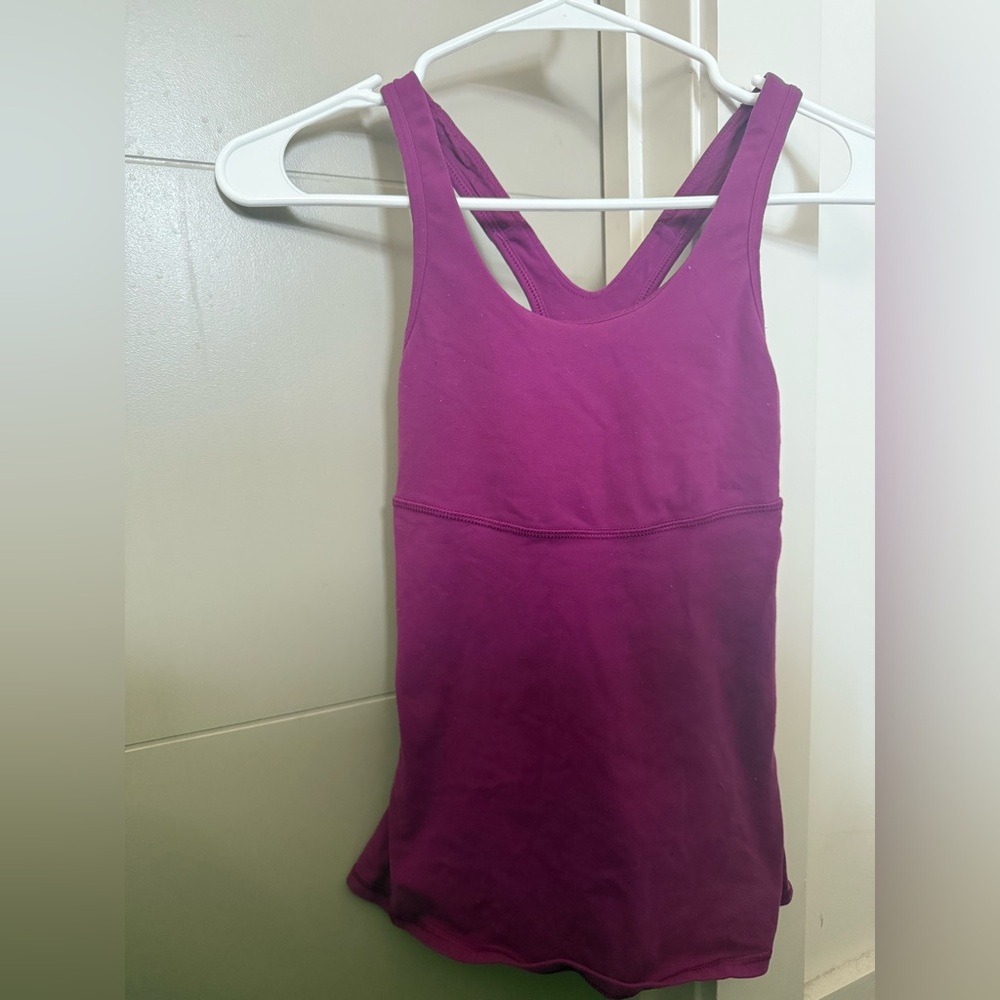 lululemon Purple Tank Top